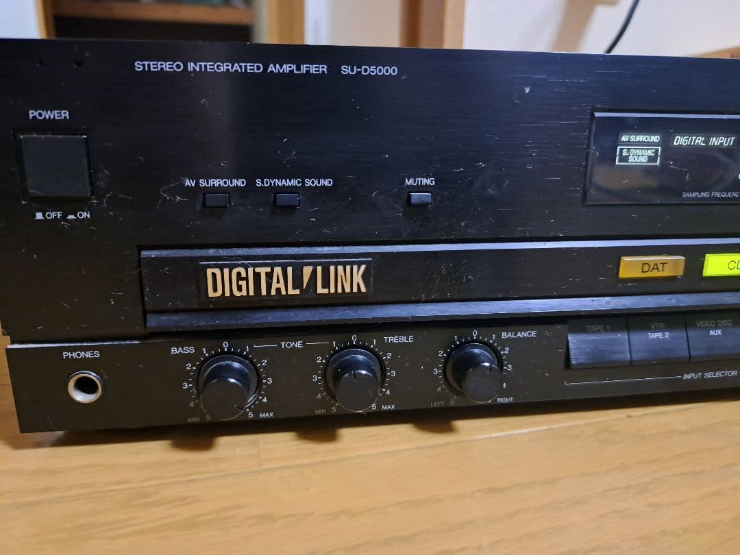 ★Technics テクニクスSU-D5000 ステレオアンプ オーディオ機器