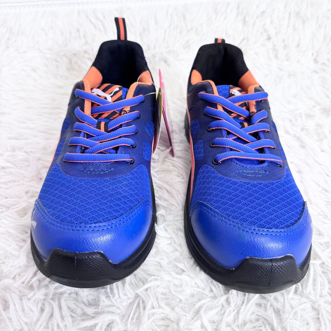 【新品タグ付き】PUMA プーマ 安全靴 26.0 青