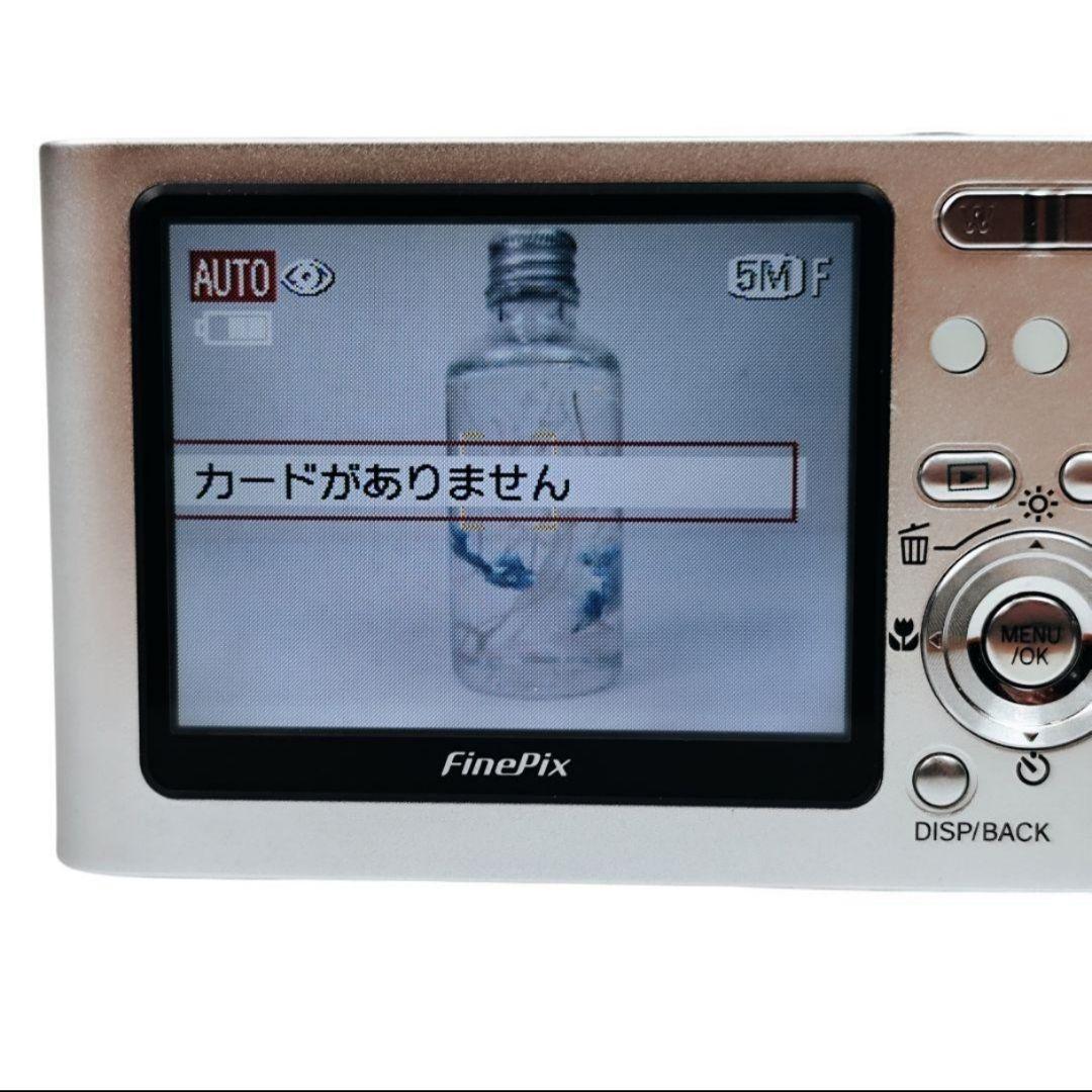 美品稼働✨富士フイルム コンパクトデジタルカメラ FINEPIX Z1 シルバ