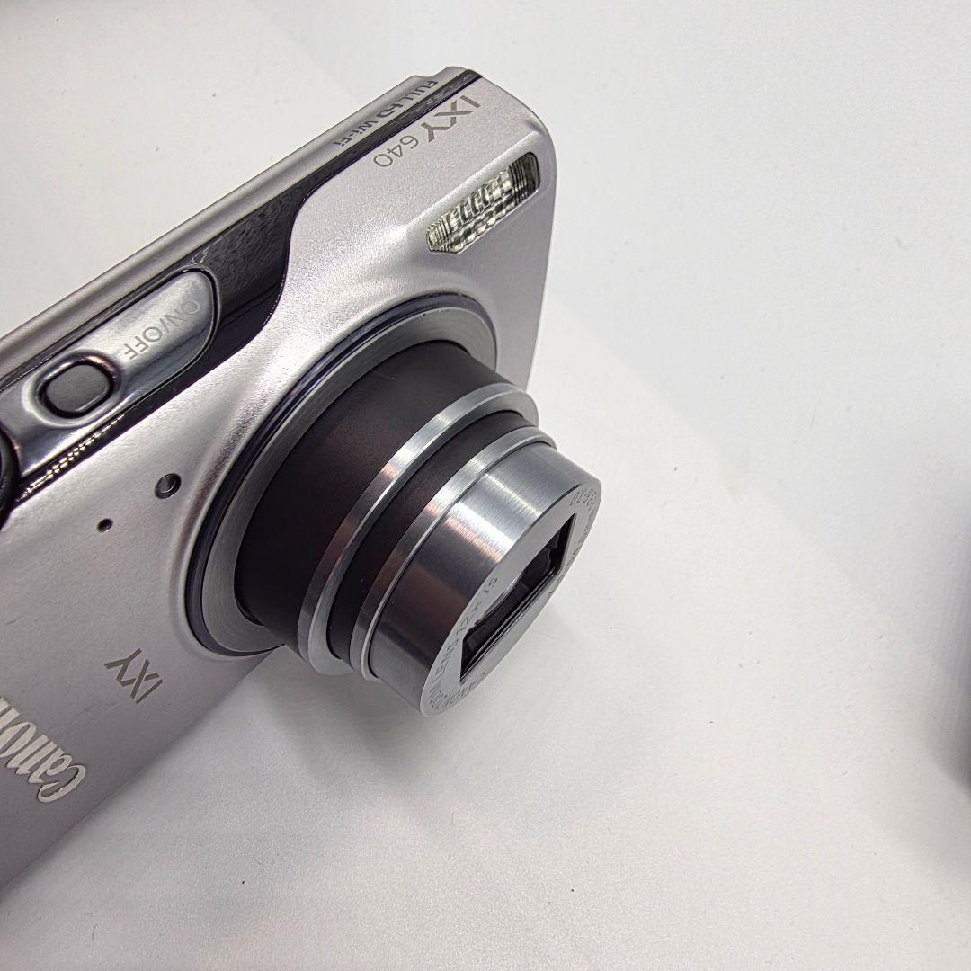 ​【美品】Canon IXY 640 シルバー★純正充電器・バッテリー付