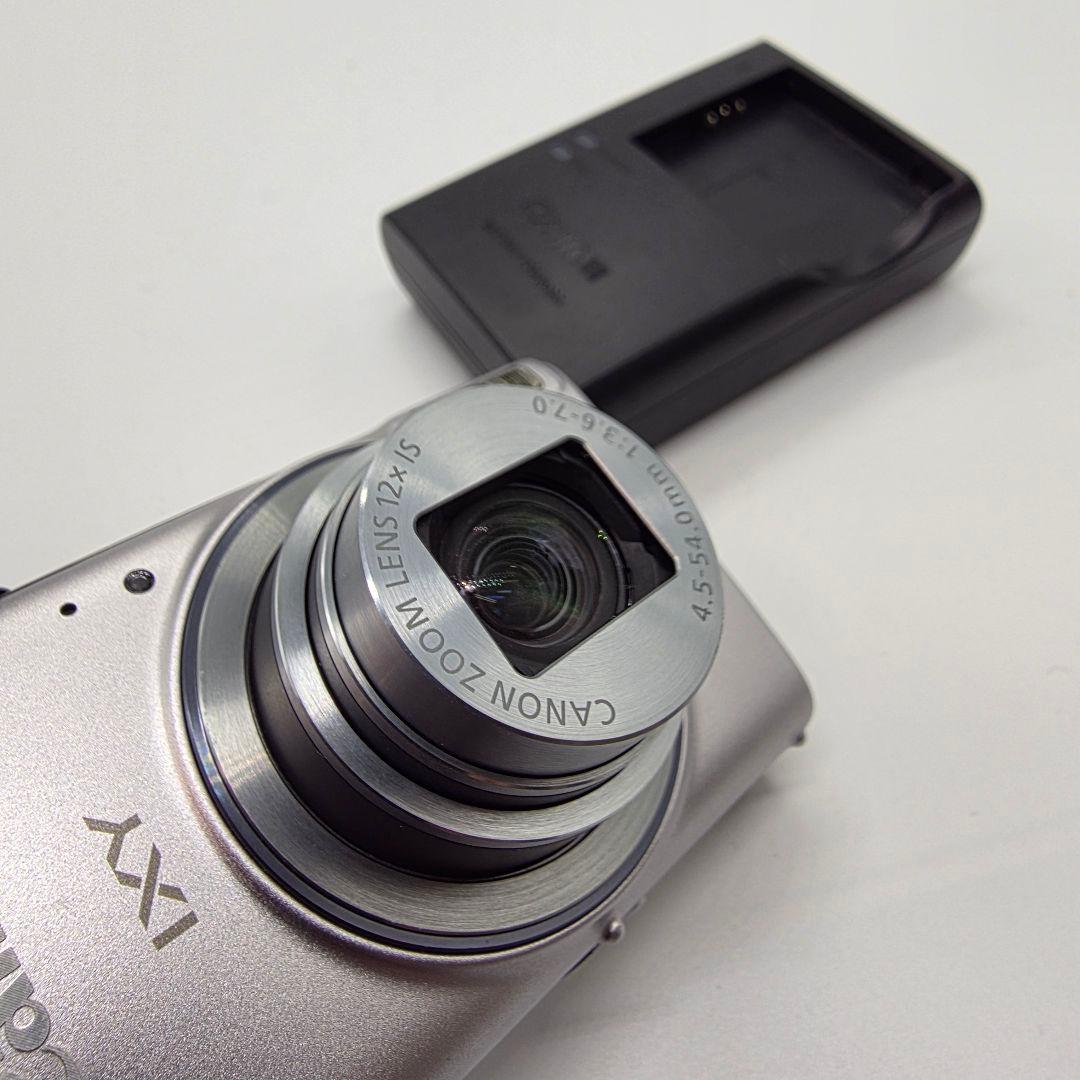 ​【美品】Canon IXY 640 シルバー★純正充電器・バッテリー付