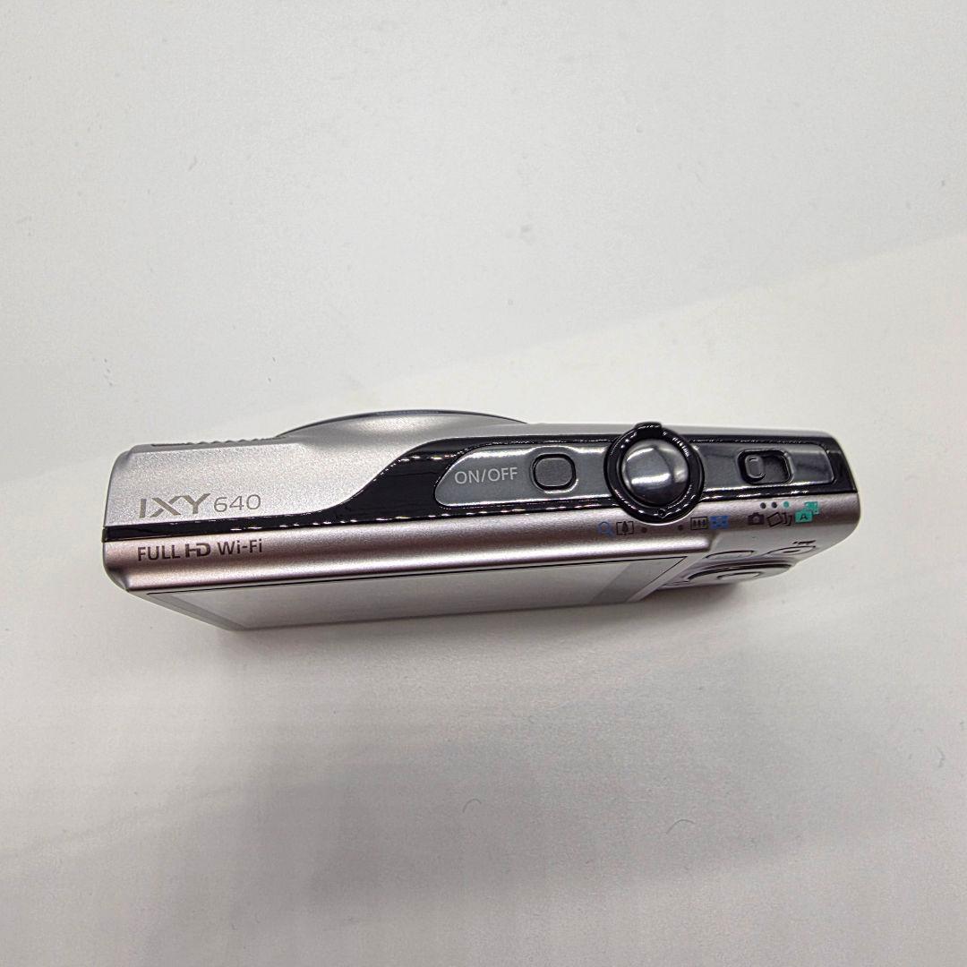 ​【美品】Canon IXY 640 シルバー★純正充電器・バッテリー付