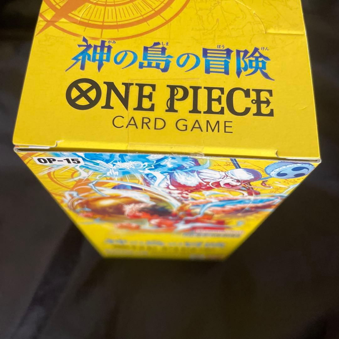 ワンピース カードゲーム 神の島の冒険　1BOX 未開封　テープあり