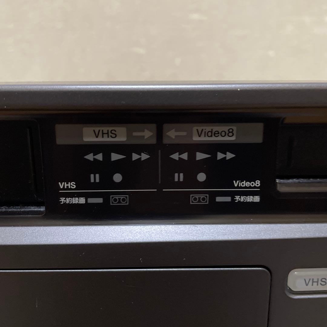 SONY VHS Video8ダブルビデオデッキ動作確認済