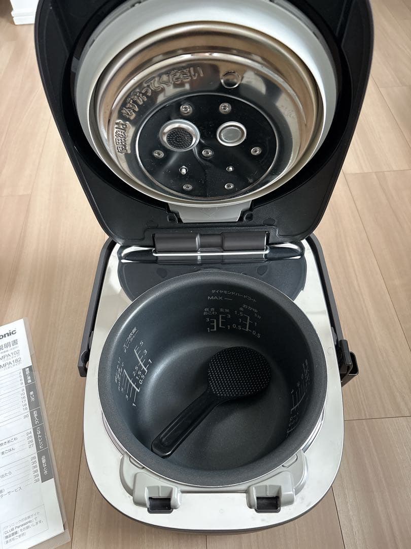美品★Panasonic可変圧力IHジャー炊飯器 おどり炊き SR-MPA102