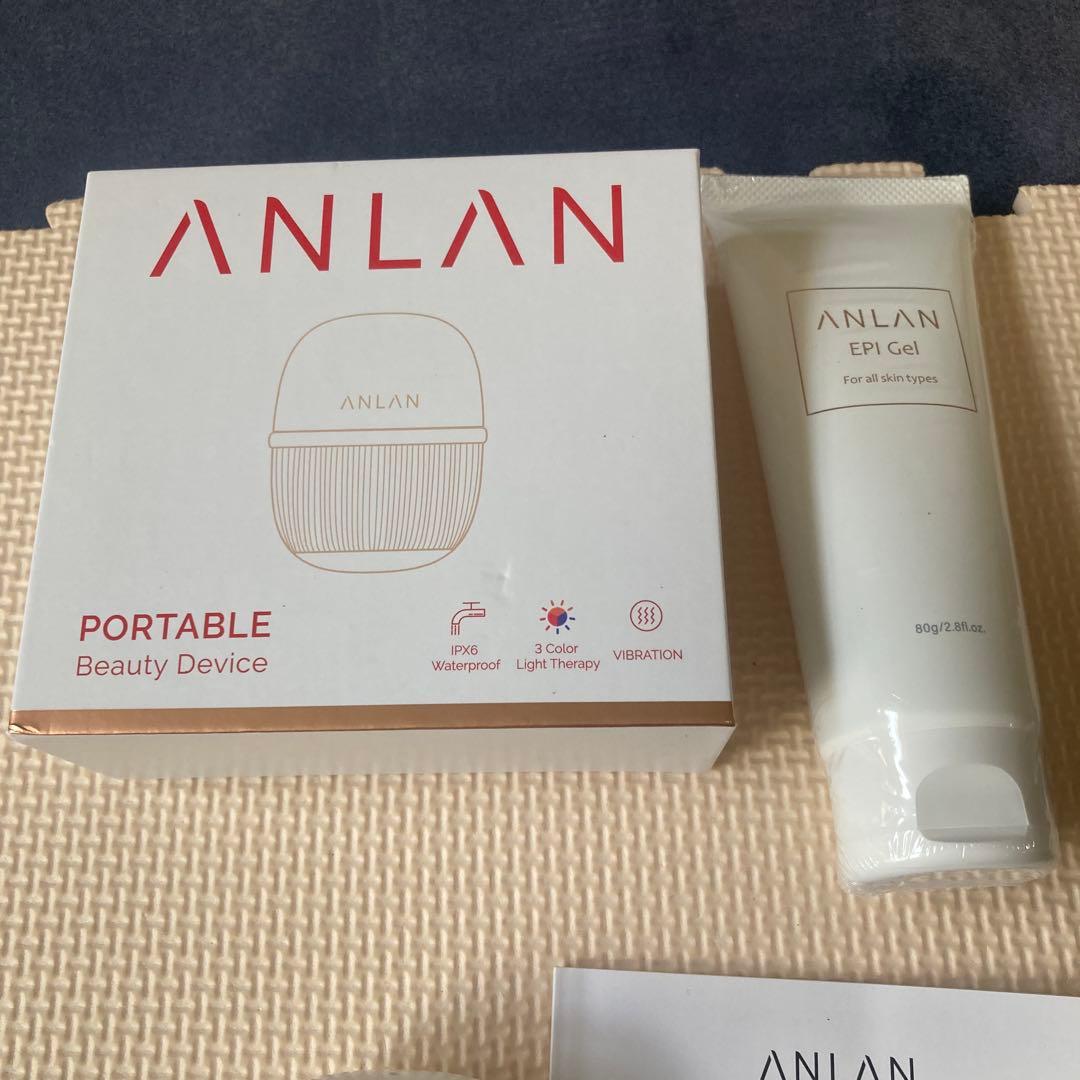 ANLAN ミニRF美顔器&エピジェルセット ポケット美容