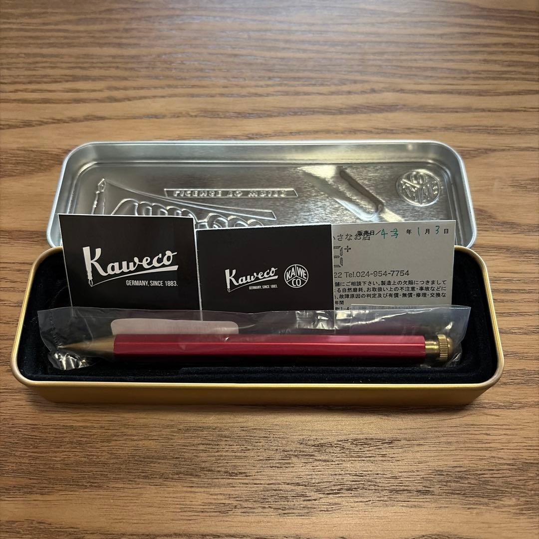 KAWECO COLLECTION シャーペン0.7 red
