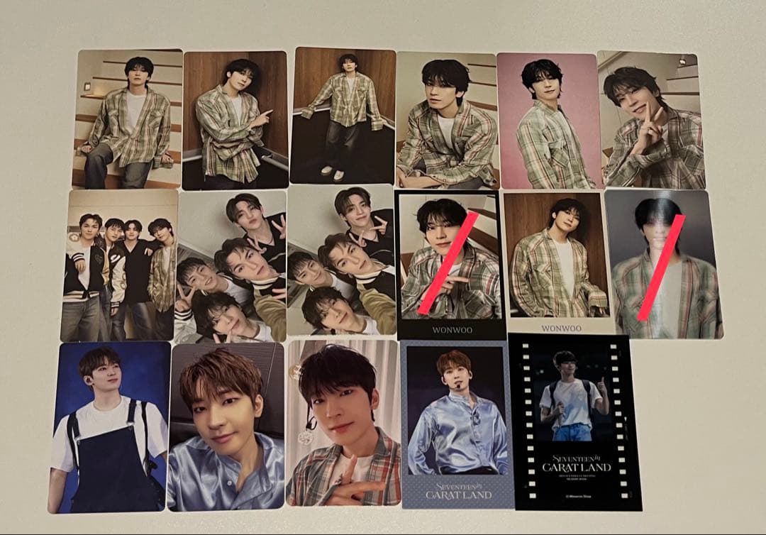 SEVENTEEN ウォヌ グッズ トレカ まとめ売り