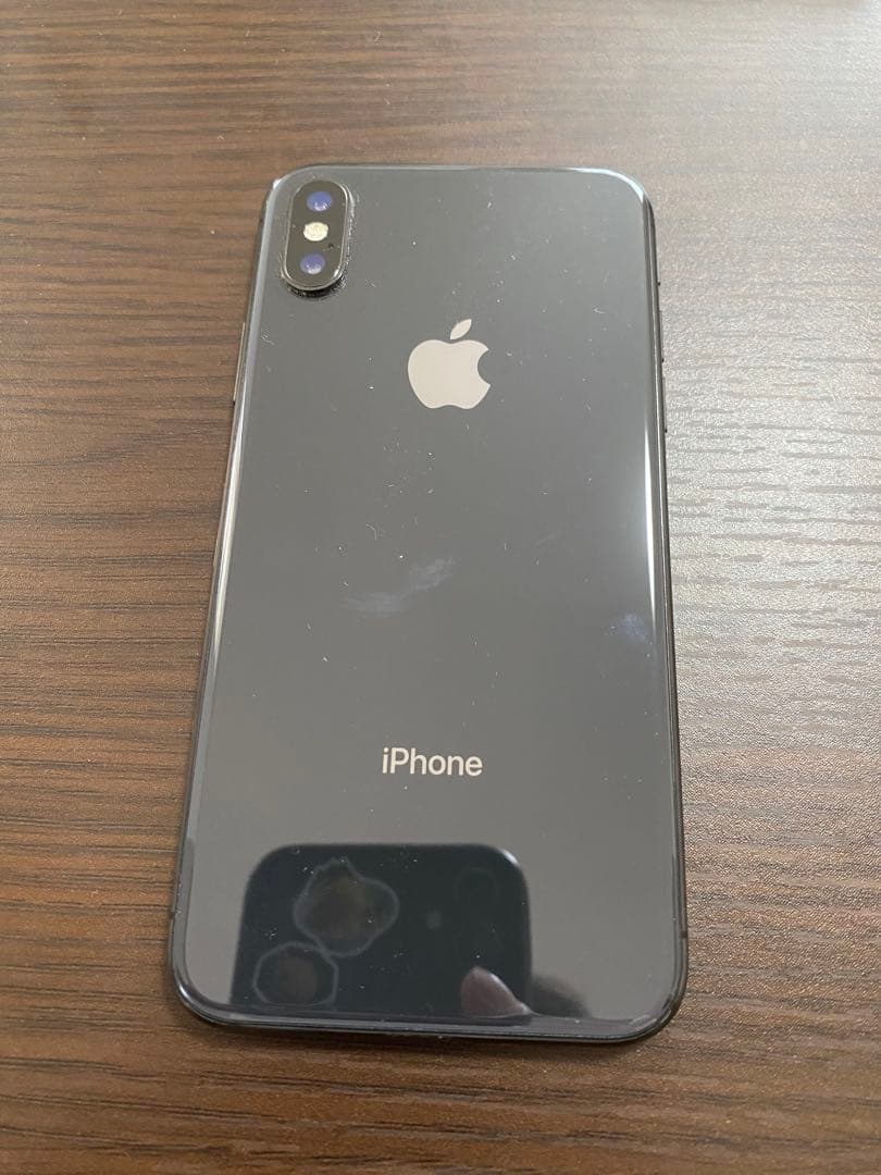 Apple iPhone X スペースグレー 本体