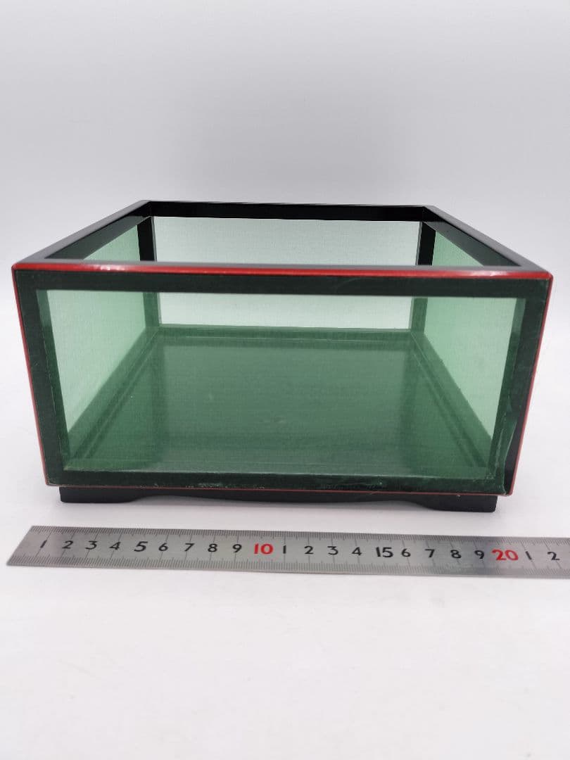 d112 蛍篭炭斗 淡々斎好 紙箱 茶道具 古物