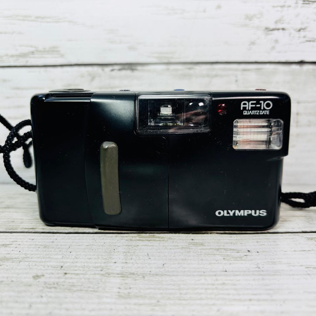 【動作良好】OLYMPUS フィルムカメラ AF-10 QUARTZ DATE