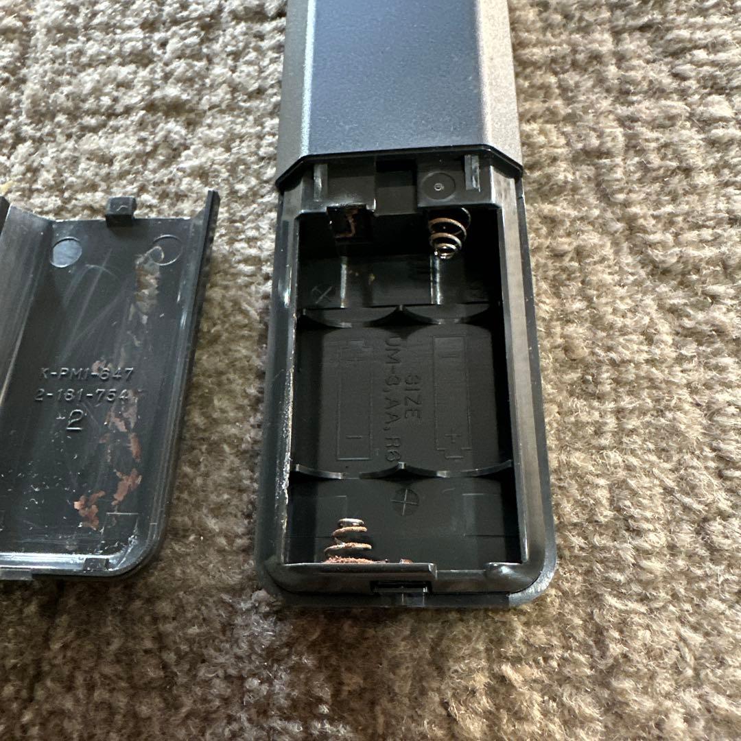 ジャンク SONY RM-DM5＆RM-DM5K Diskman リモコン