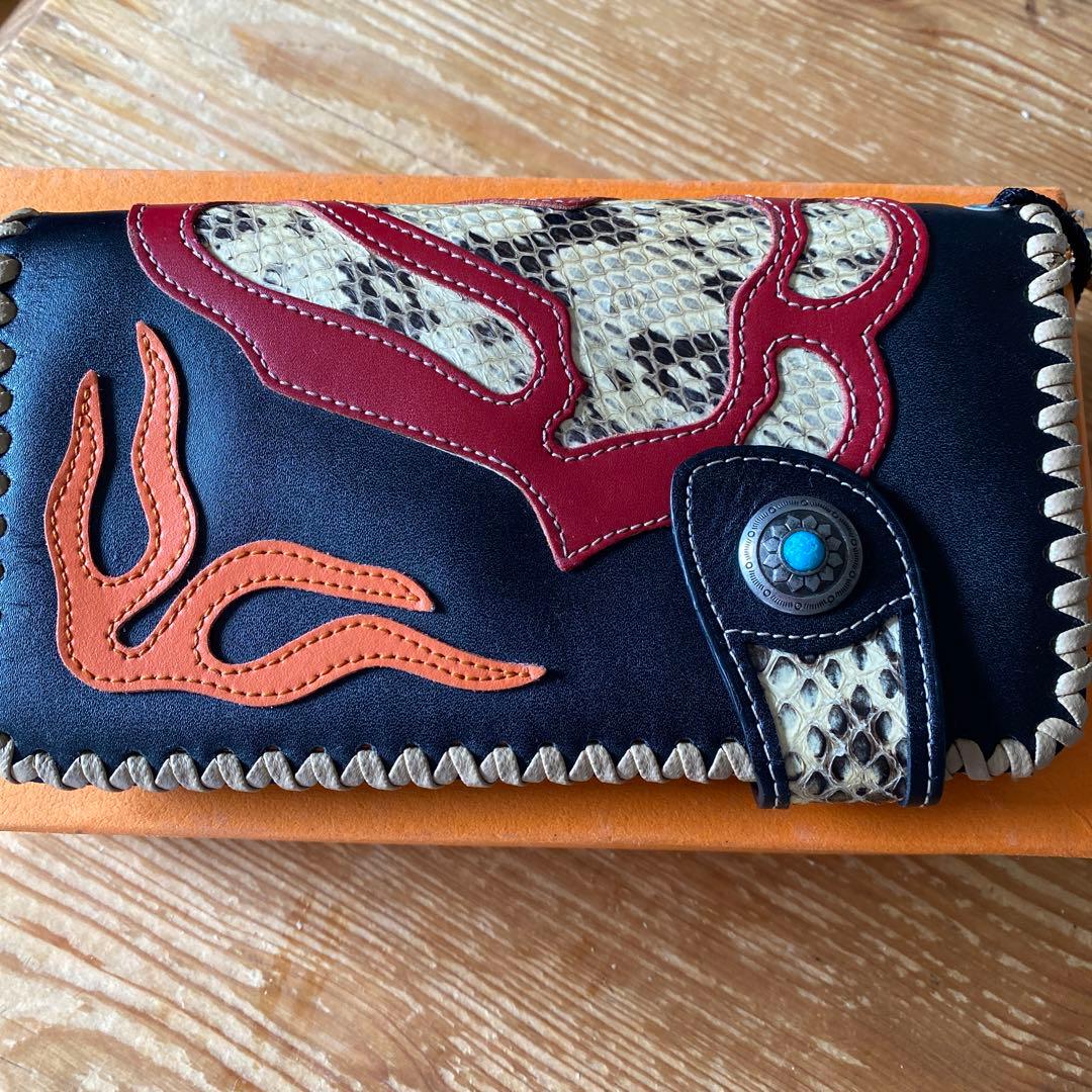 ファッション革製長財布
