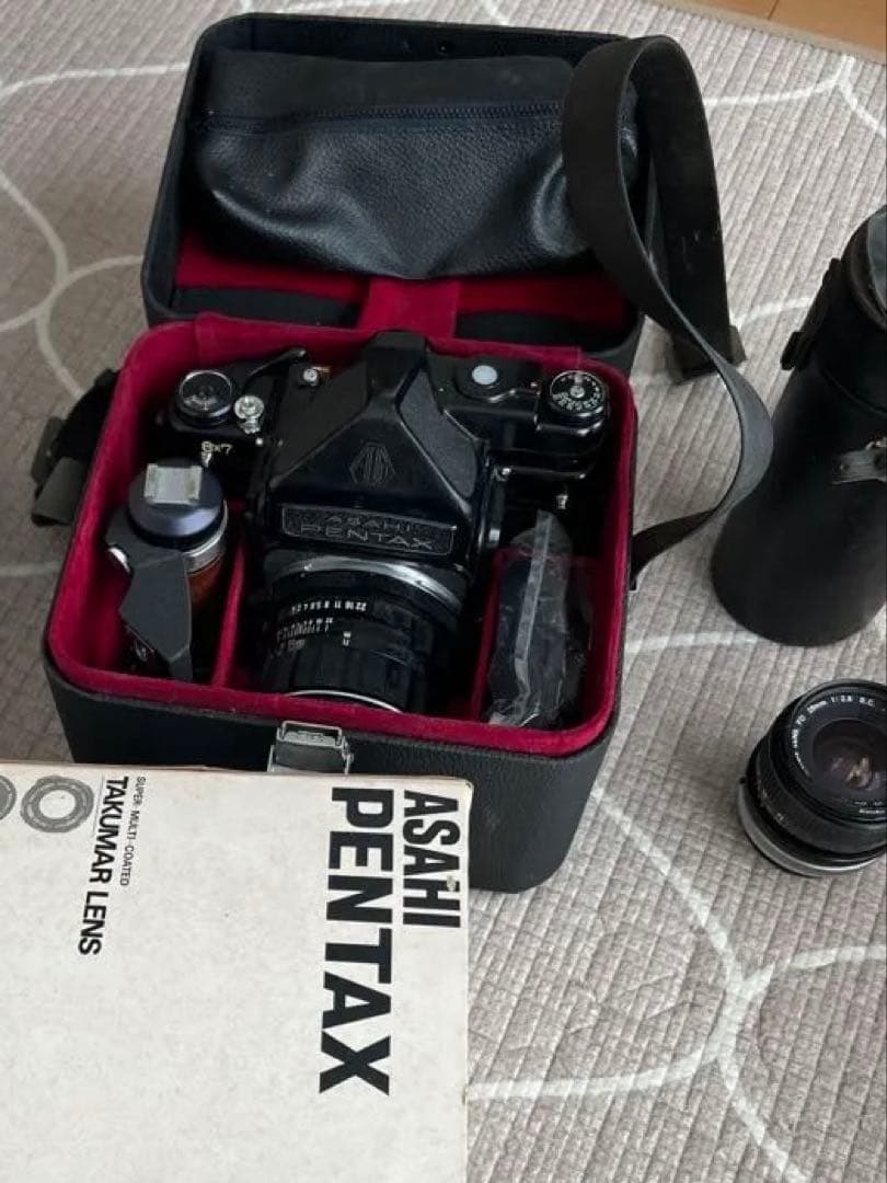 ジャンク　ASAHI PENTAX 6x7 中判フィルムカメラ