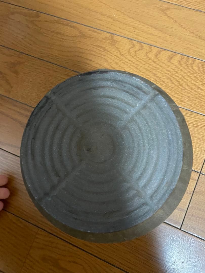 よもぎ蒸し　壺　黄土壺