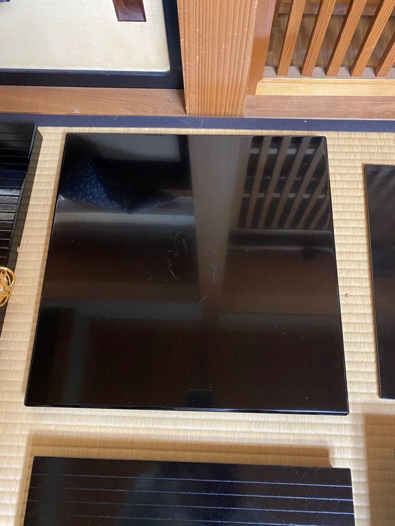 茶道具/御園棚セット②立礼棚 裏千家 淡々斎好写 丸炉 電熱器 畳み椅子×2脚