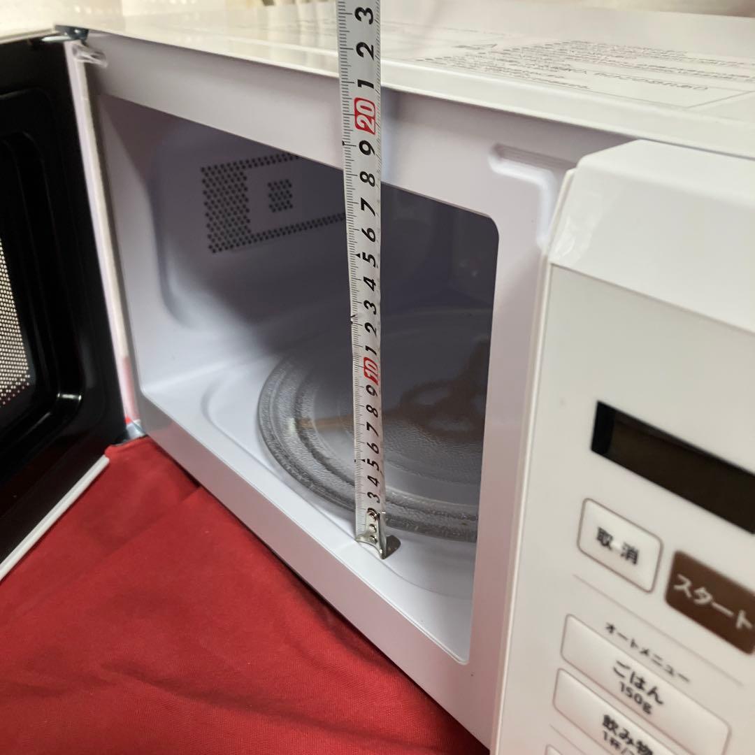 YAMAZEN　山善　単機能電子レンジ　YRM-HF171　2024年製　白