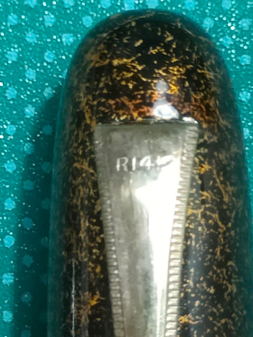 梨地　万年筆　ヴィンテージ　Japanese vintage pen