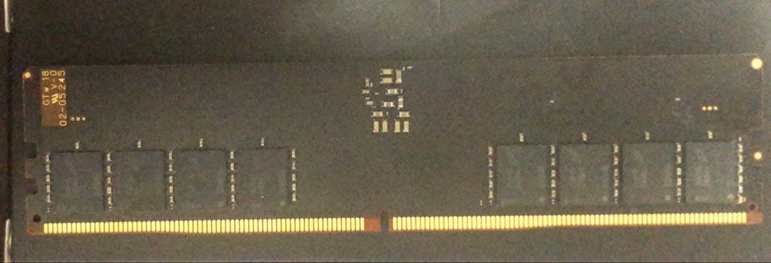 Crucial DDR5 32GB 1枚　動作未確認　ジャンク