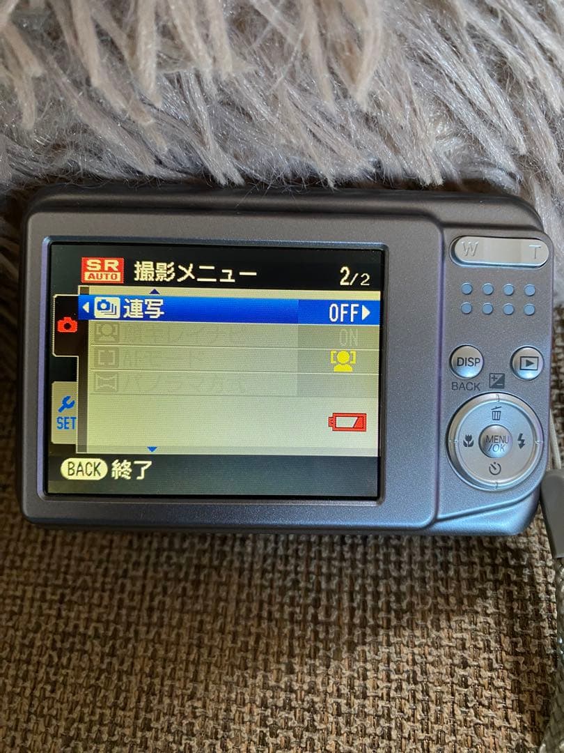 【FUJIFILM 】FINEPIX AX600 シルバー