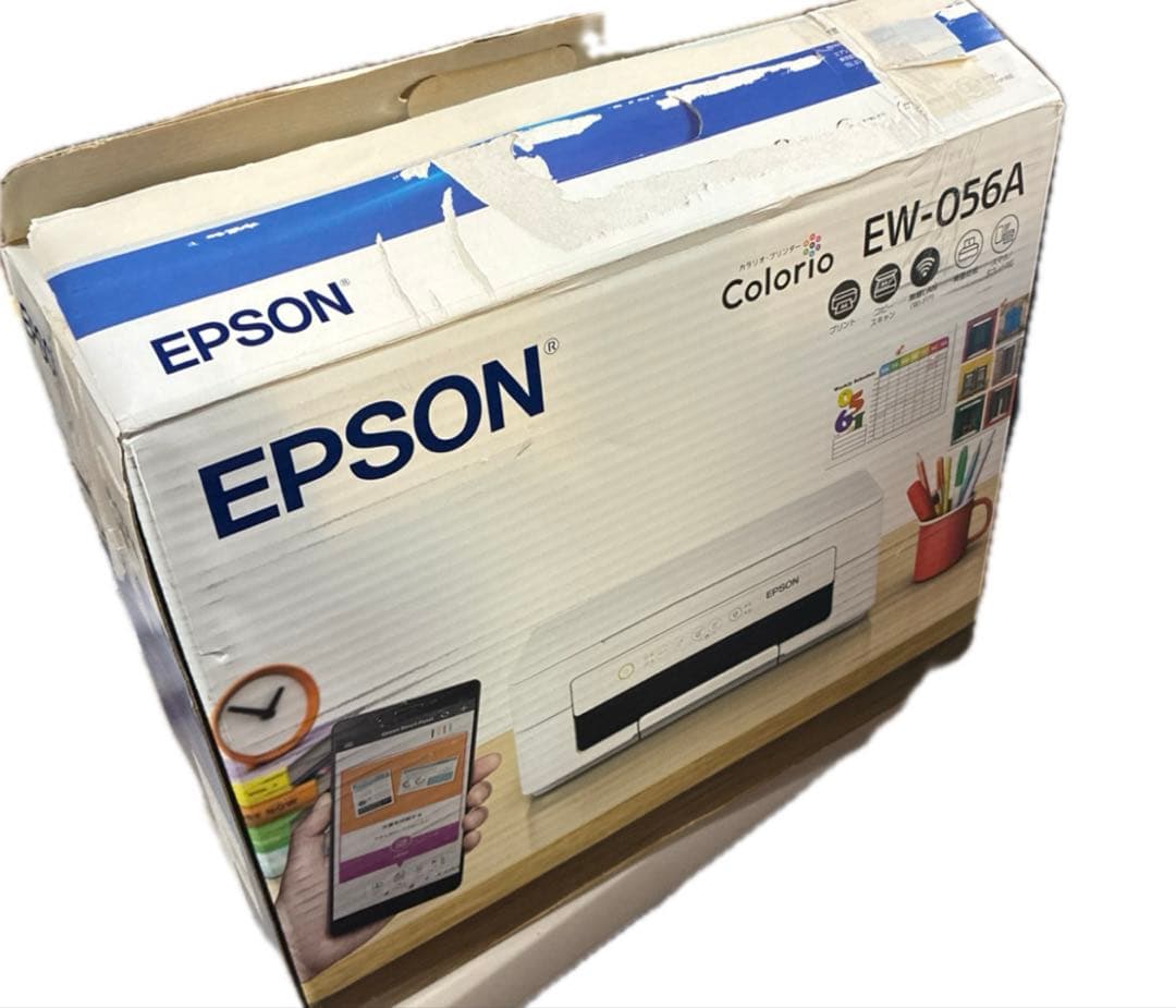 エプソン プリンター A4インクジェット複合機 EW-056A カラリオ