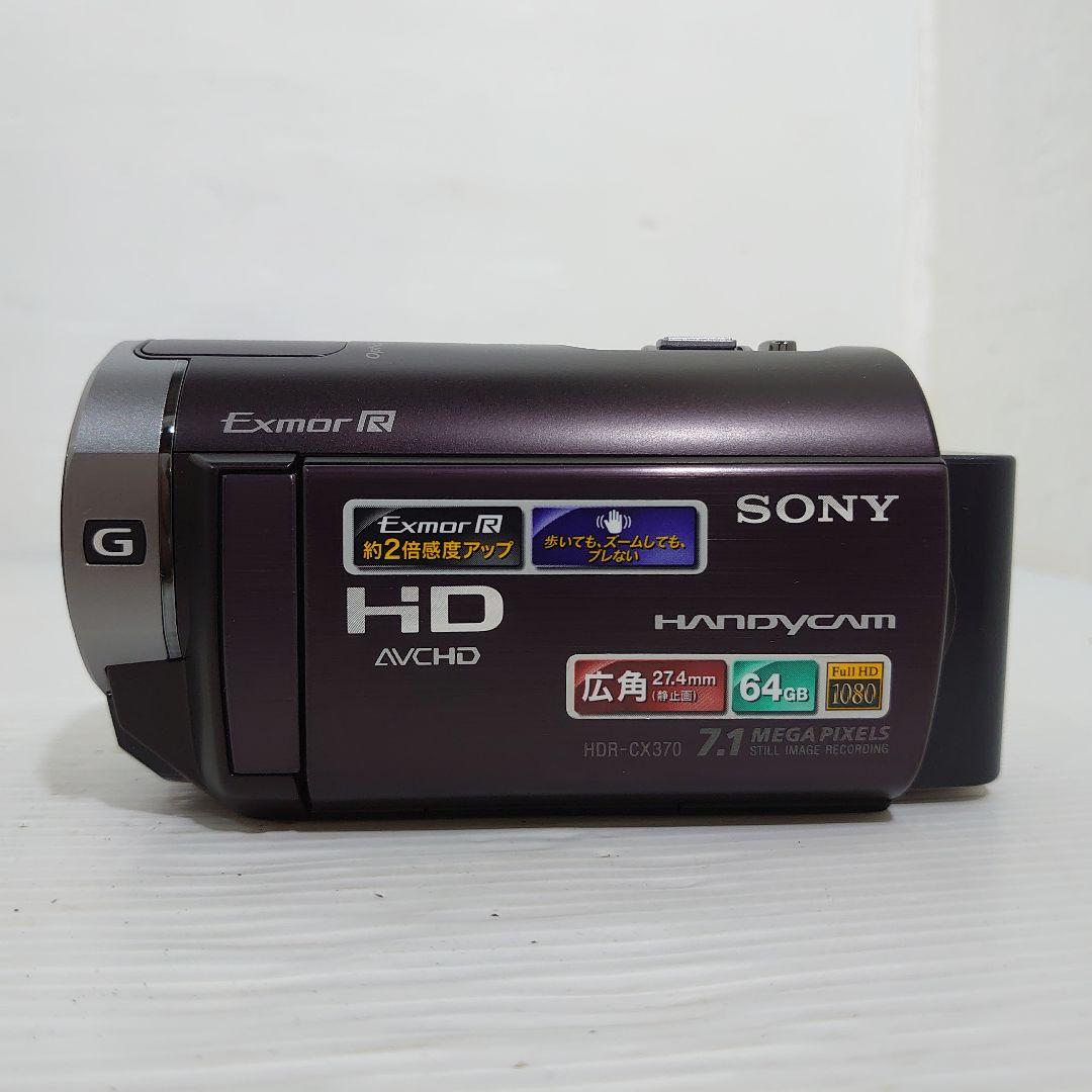 わけあり動作ok　SONY　Handycam HDR-CX370V 10年