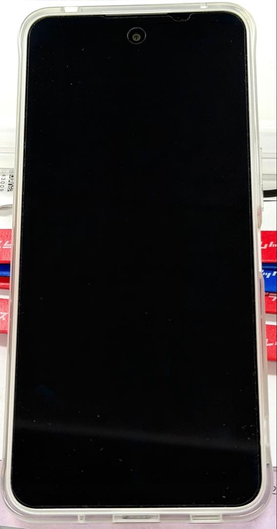 AQUOS wish5 ホワイト　クリアケース、ガラスフィルム付