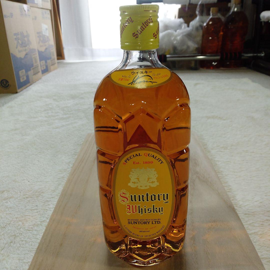角瓶　720ml　43%　向獅子マーク