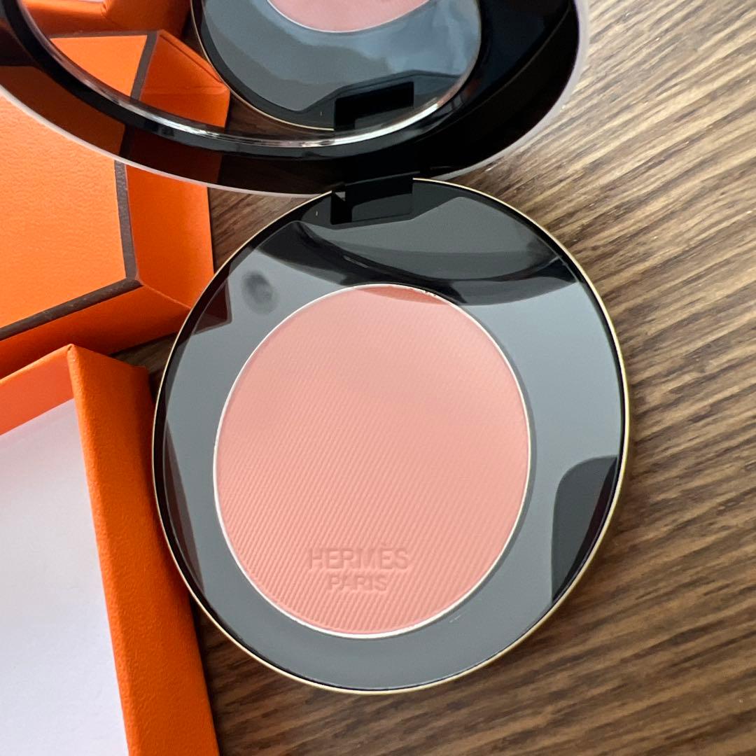 新品未使用 HERMES プードル ソワイユーズ 19 ローズアプリコ チーク