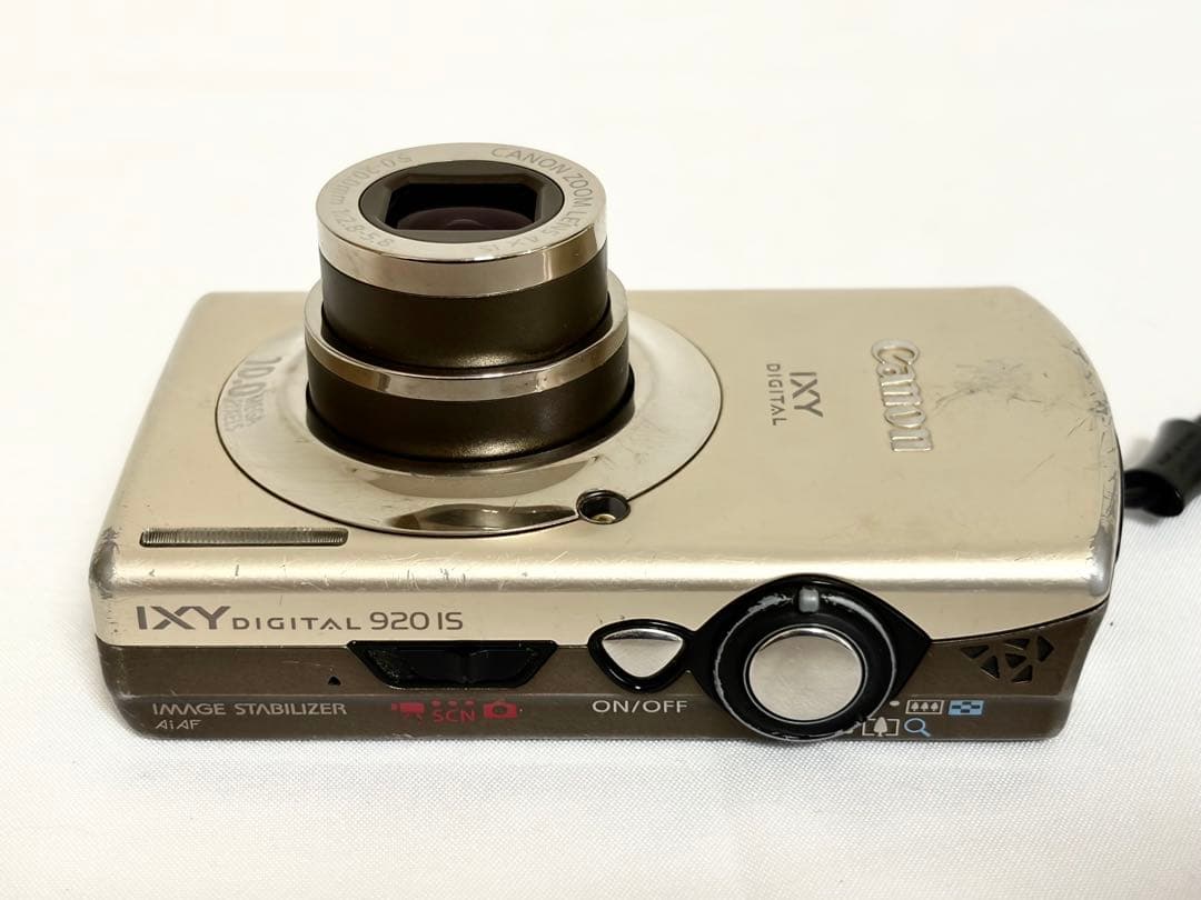 【動作品・ジャンク】　Canon IXY DIGITAL 920IS 動作確認済