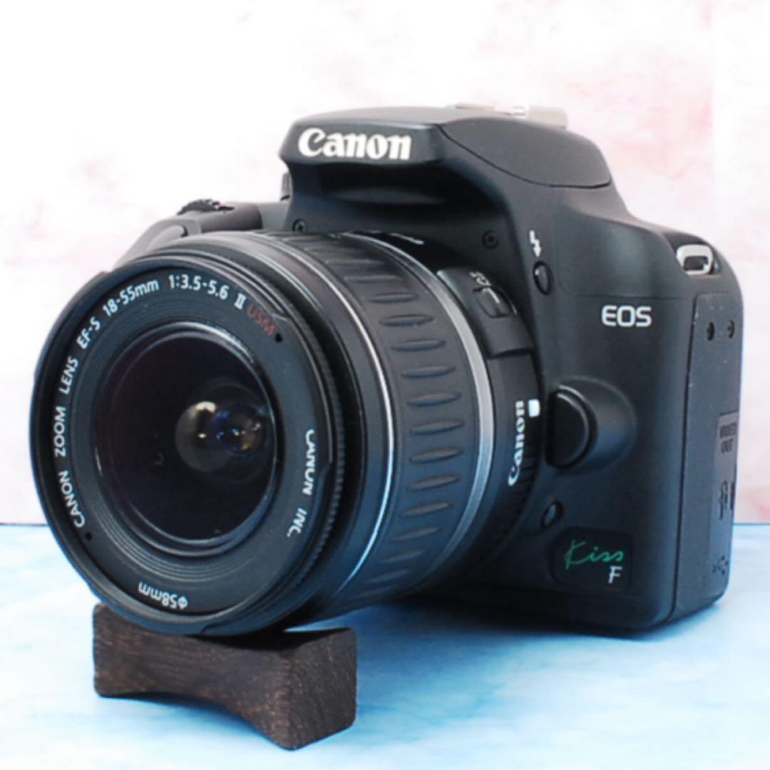 Canon Kiss F☆一眼レフカメラ☆コスパ◎☆美品＆ショット数少！