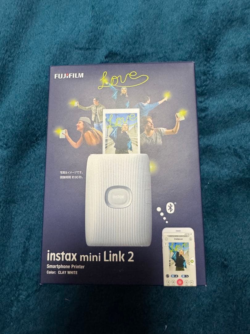 富士フイルム instax mini Link 2 CLAY WHITE