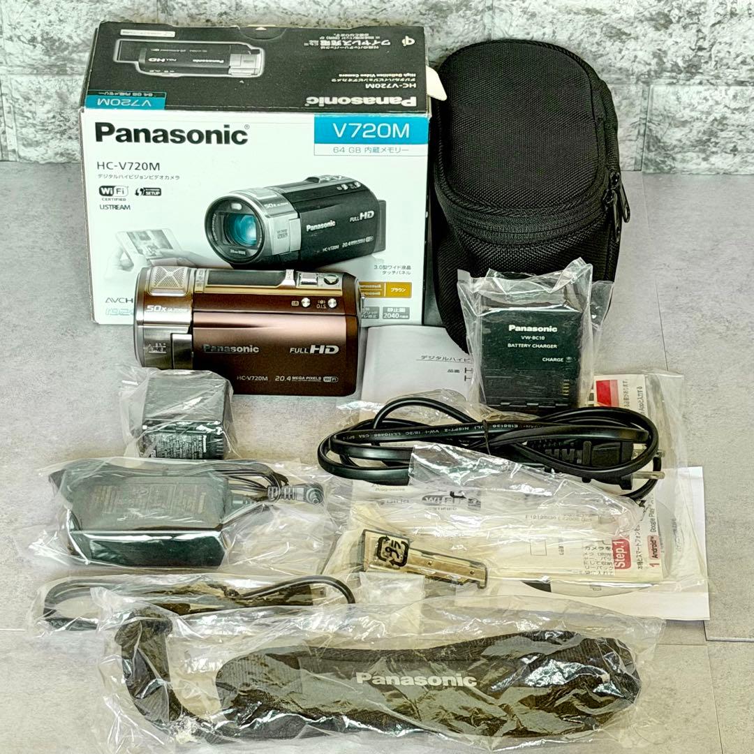 Panasonic「HC-V720M」デジタルハイビジョンビデオカメラ
