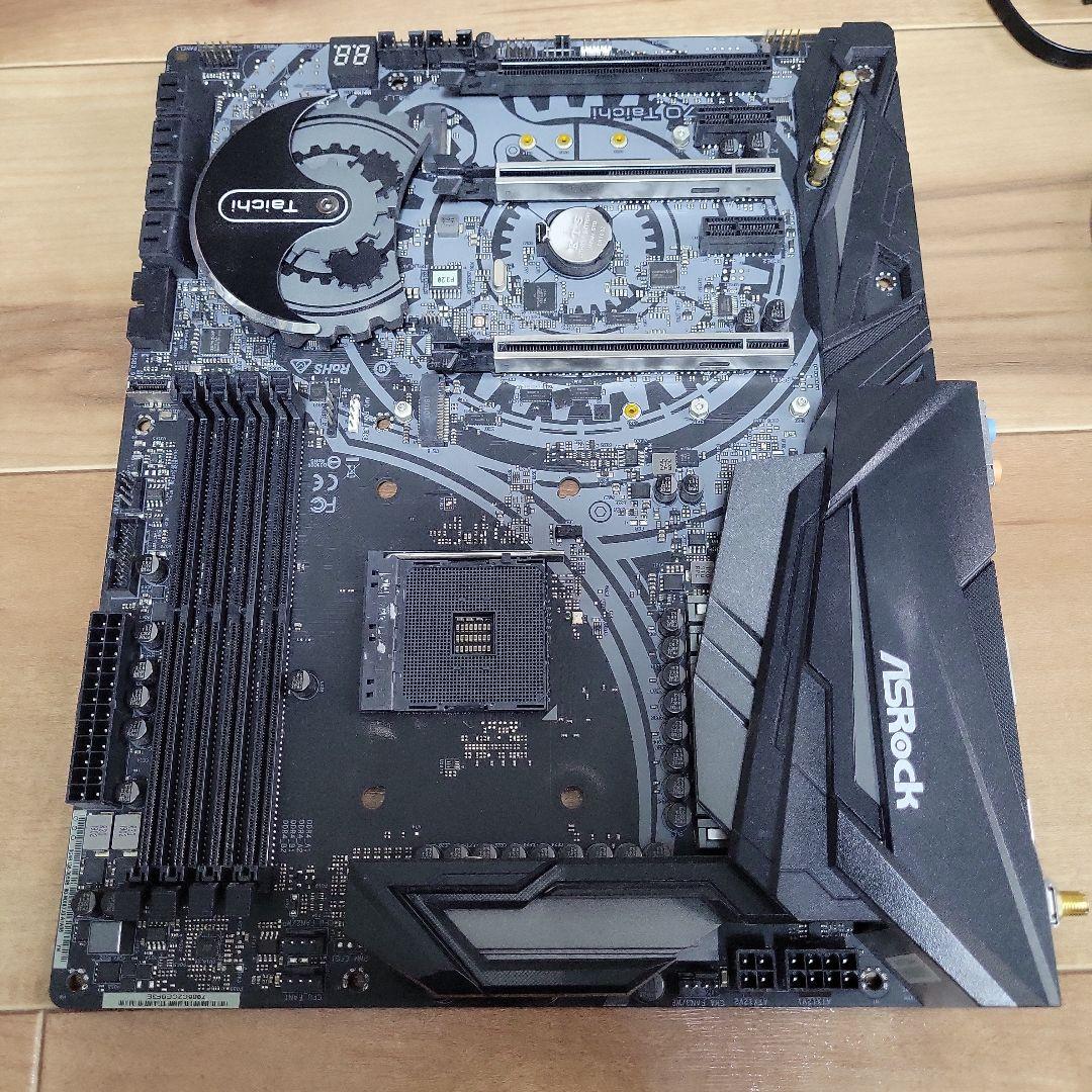 マザーボード x470taichi am4