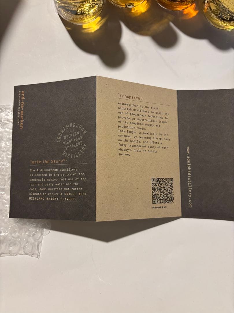 Ardnamurchan Distillery ウイスキー4本セット