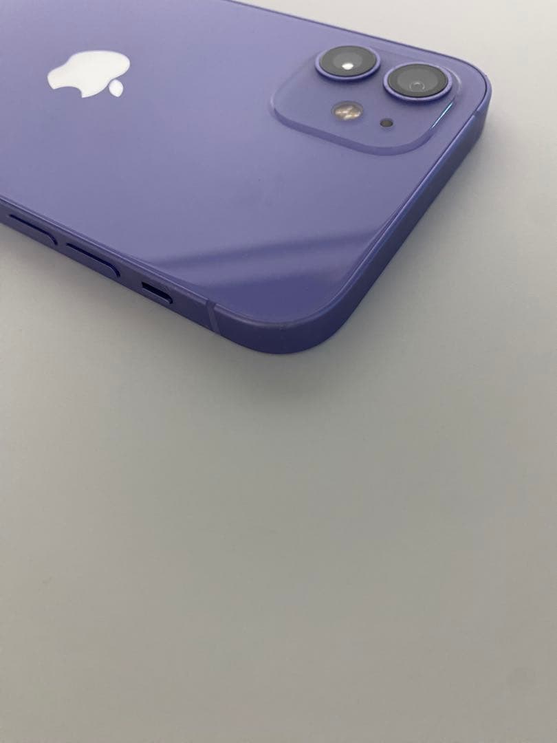 iPhone12 64GB パープル SIMフリー 判定○ 本体
