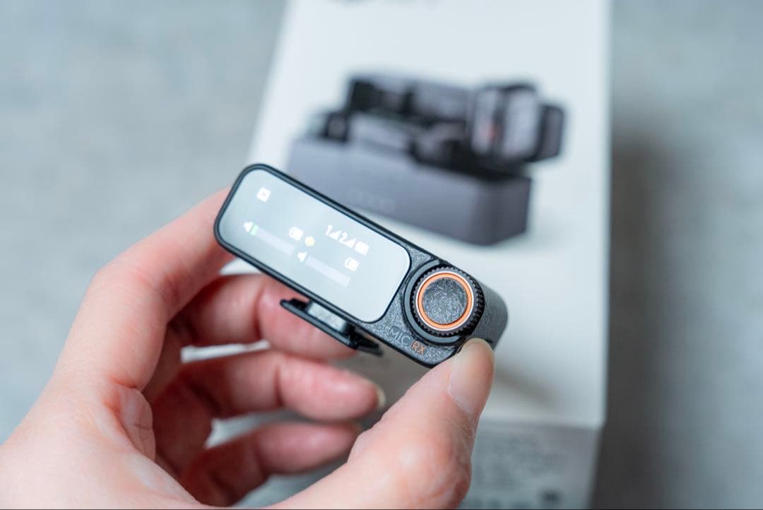 新品未使用●開封のみ！DJI Mic2●3M保護ステッカー装着済み！充電ケース付