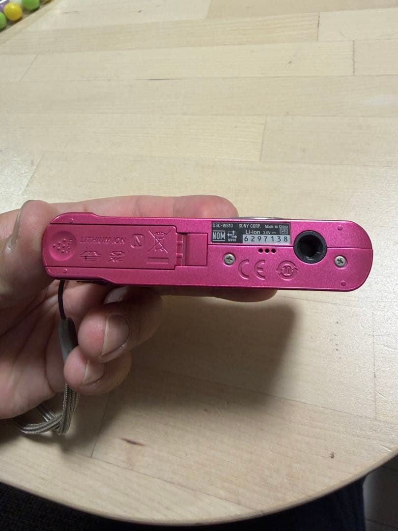 Sony Cyber-shot DSC-W810 ピンク　ジャンク