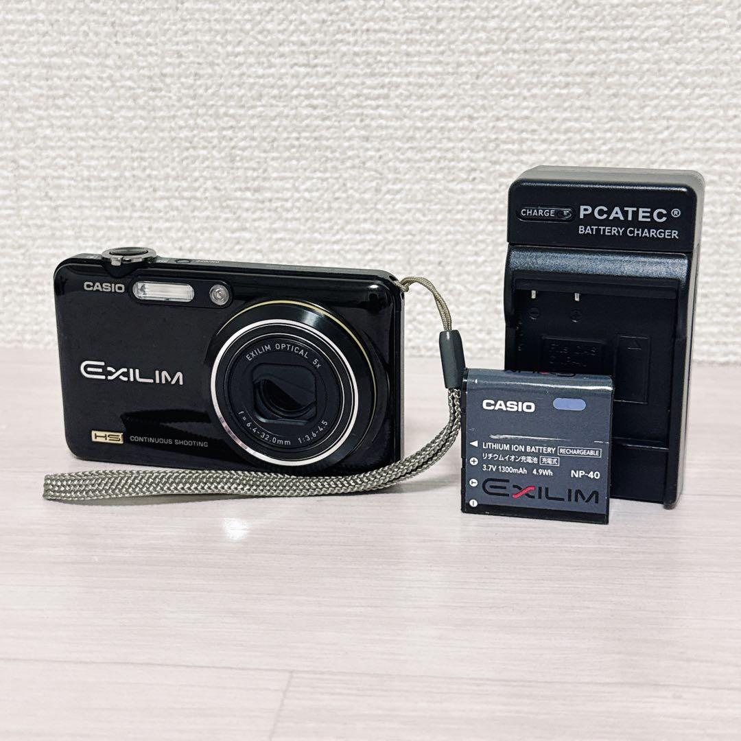 2254【CASIO】EXILIM EX-FC150ブラック カシオ