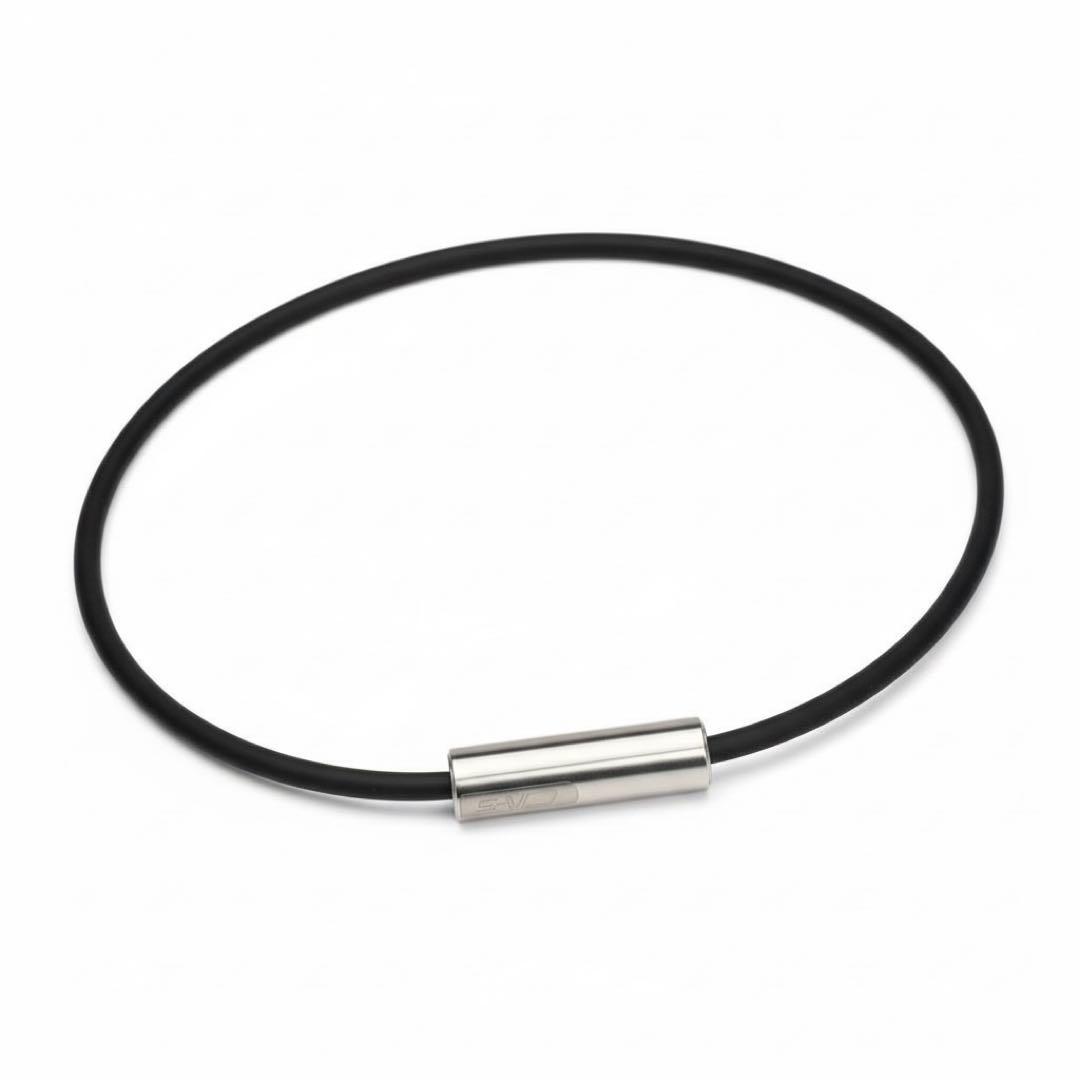 ★SEVルーパー type M★健康ネックレス★カラーブラック サイズ48cm★