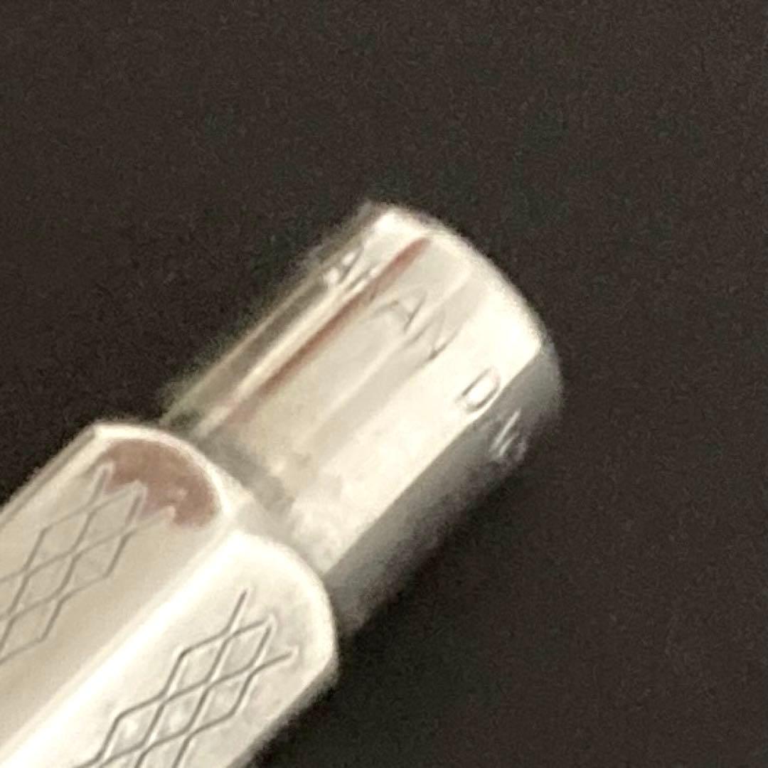 カランダッシュ エクリドール Wネーム ダニエルロート ボールペン シルバー