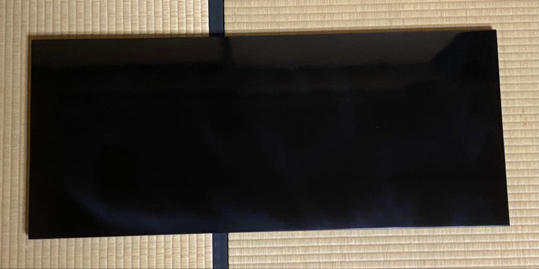 茶道具　風炉用長板　美品　真塗り