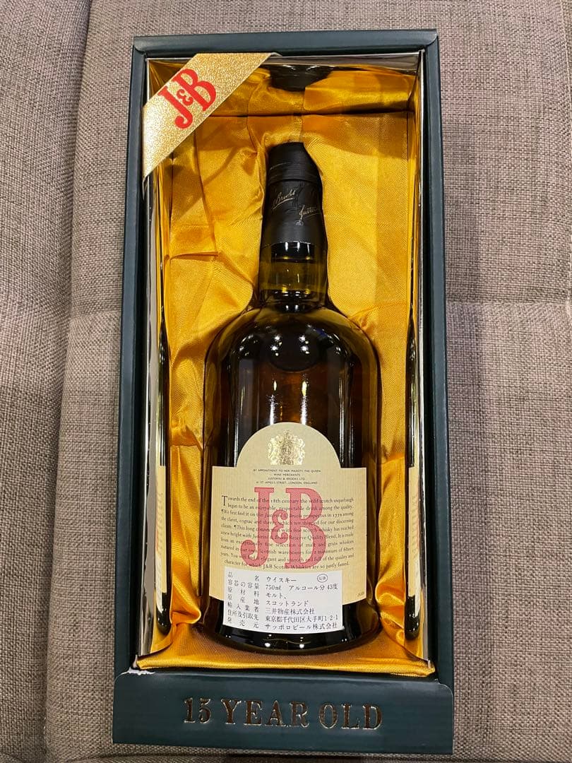 Ｊ&Ｂジャスティリーニアンドブルックス15年