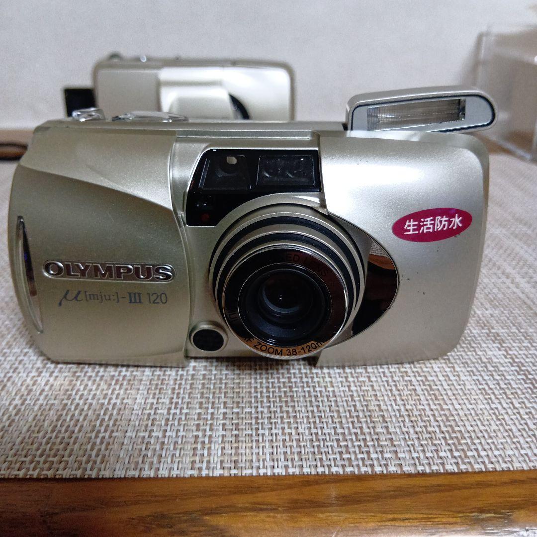 OLYMPUS 2台ジャンク μ ZOOM 105 …μ mju/Ⅲ120