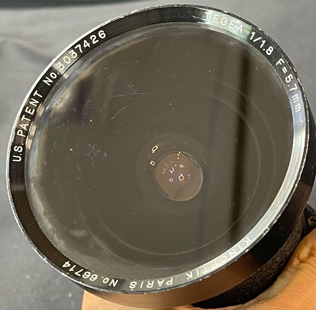 ビンテージレンズ KINOPTIK TEGEA 16mmムービー用 テギア