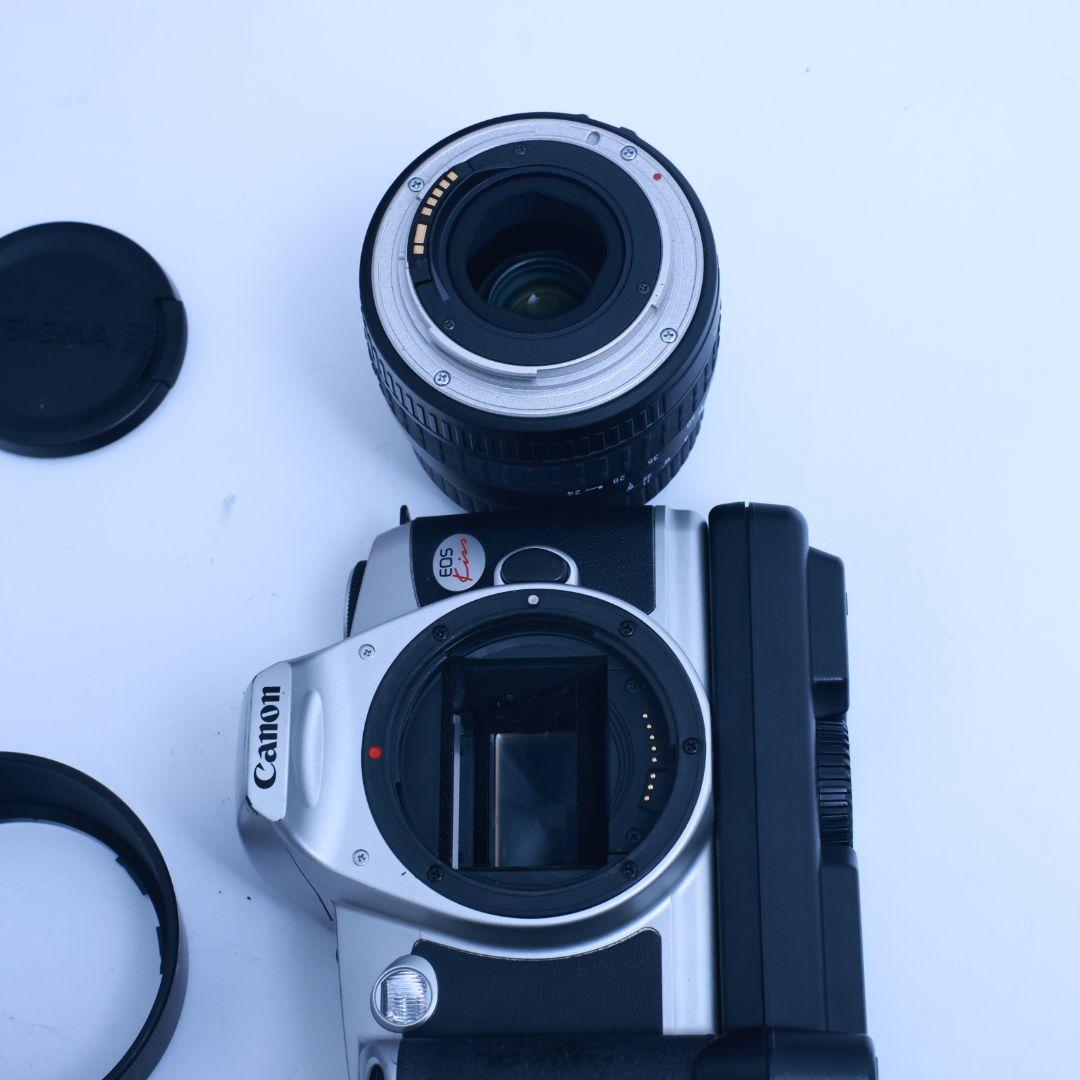 フィルムカメラ Canon EOS Kiss　バッテリーパックレンズ 電池付き