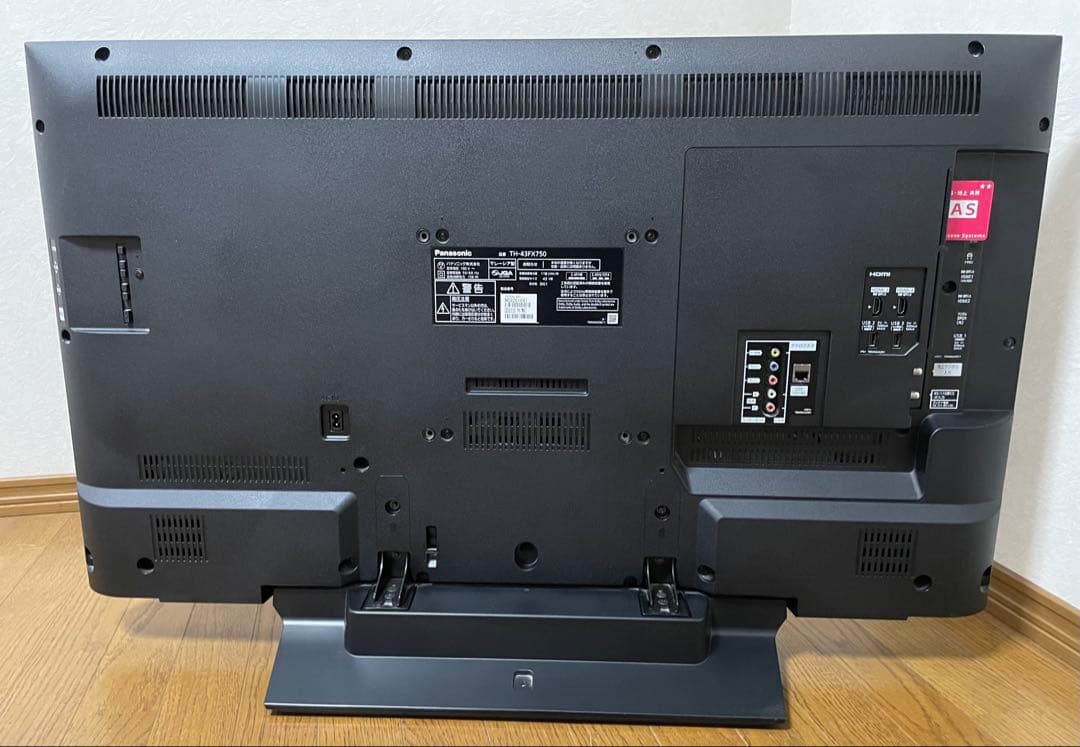 Panasonic 4K 液晶テレビ　TH-43FX750 2019年製