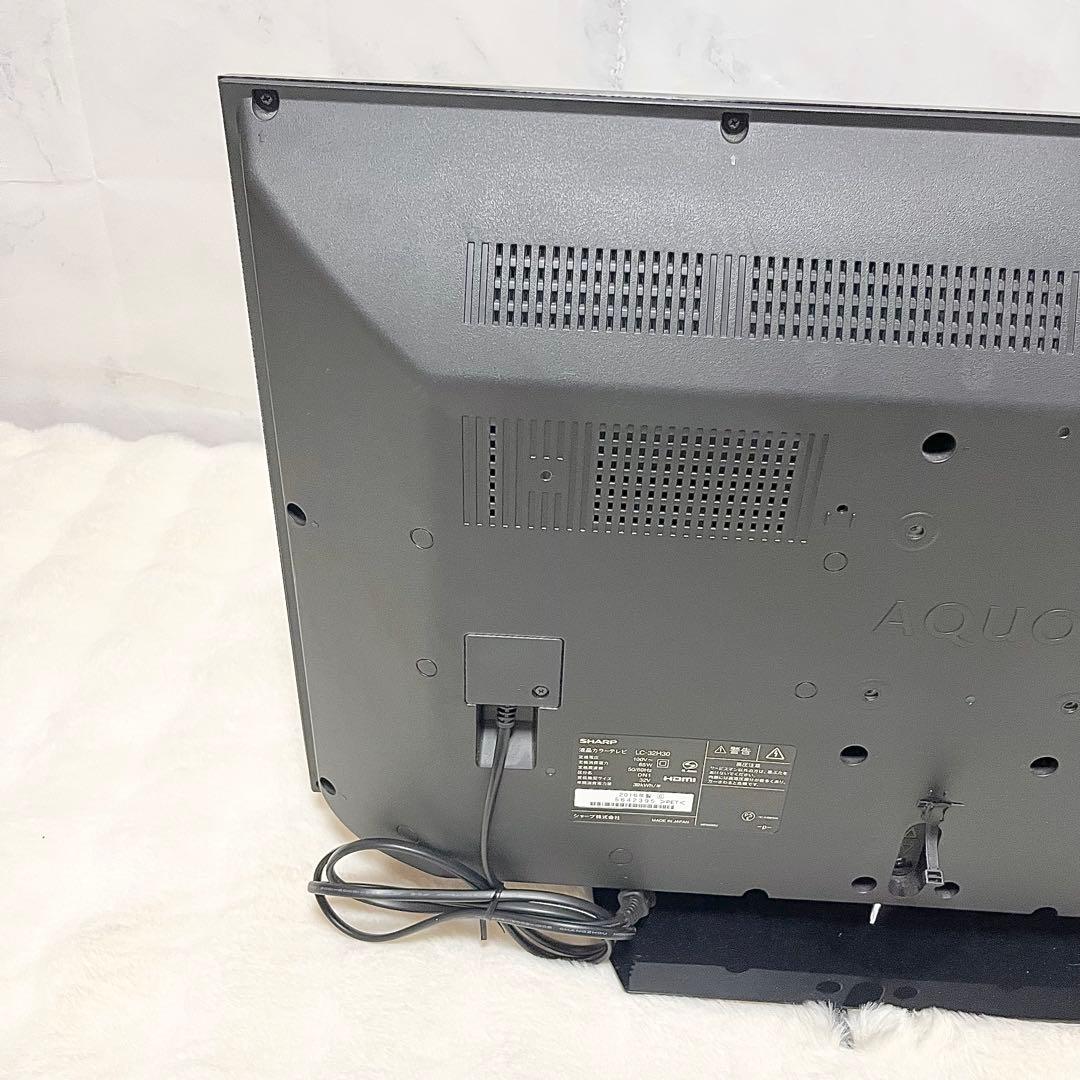 【動作確認済】SHARP AQUOS 32型テレビ LC-32H30 リモコン付