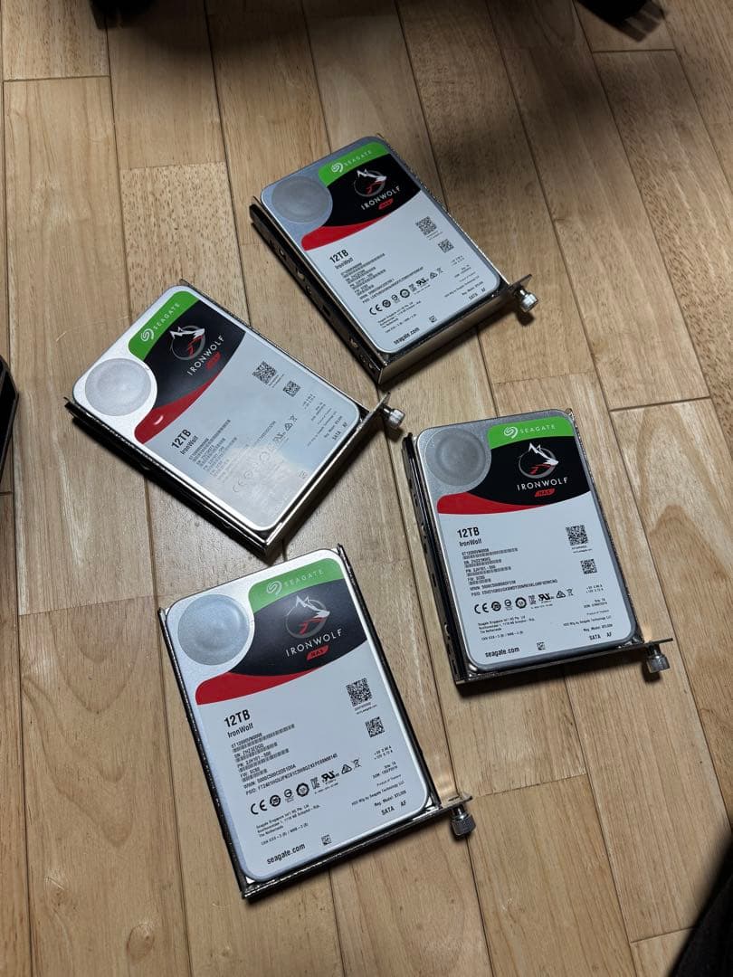 48TB 大容量 HDD RAIDケース AkiTiO Quad X TB3