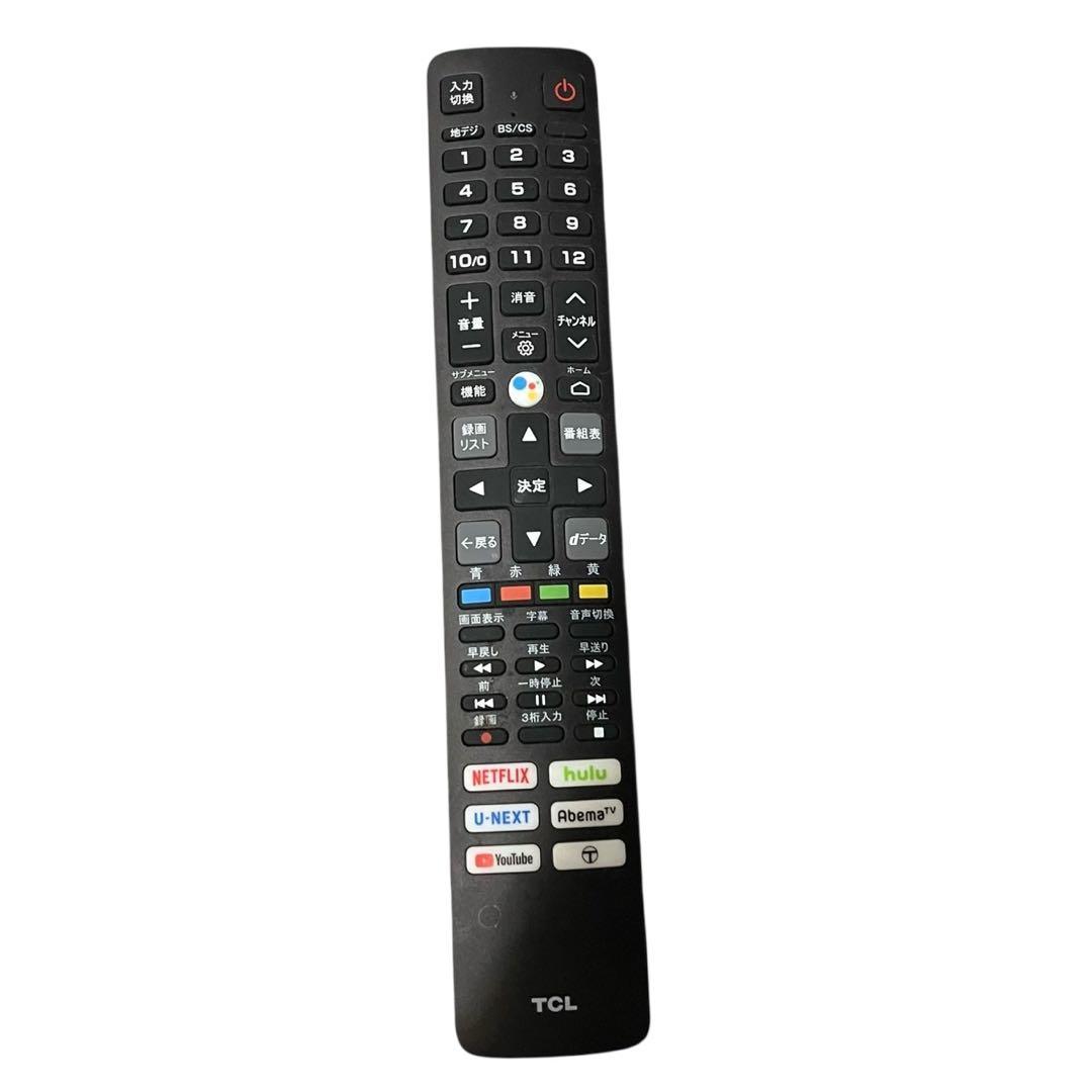 【メ0209-23】TCL 32S518K 美品スマートテレビ　32型　23年製